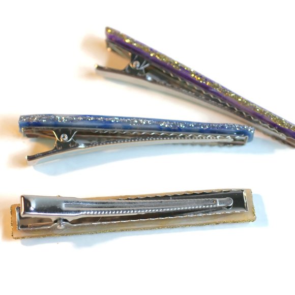 Sheer Color Trio Alligator Clips - Picture 4 of 6